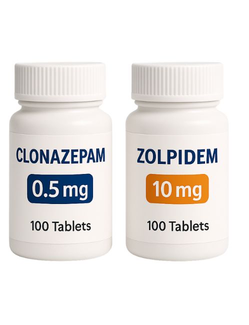 Clonazepam vs Zolpidem